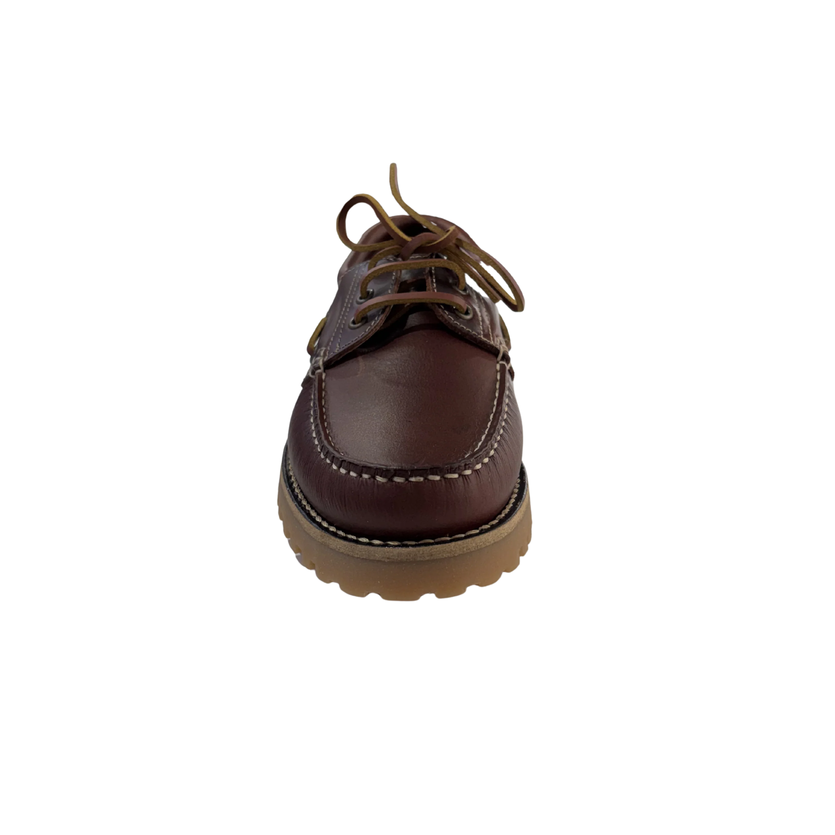 NÁUTICOS CLÁSICOS BENAVENTE UNISEX  CORDONES PIEL PULL CAMEL - Image 4