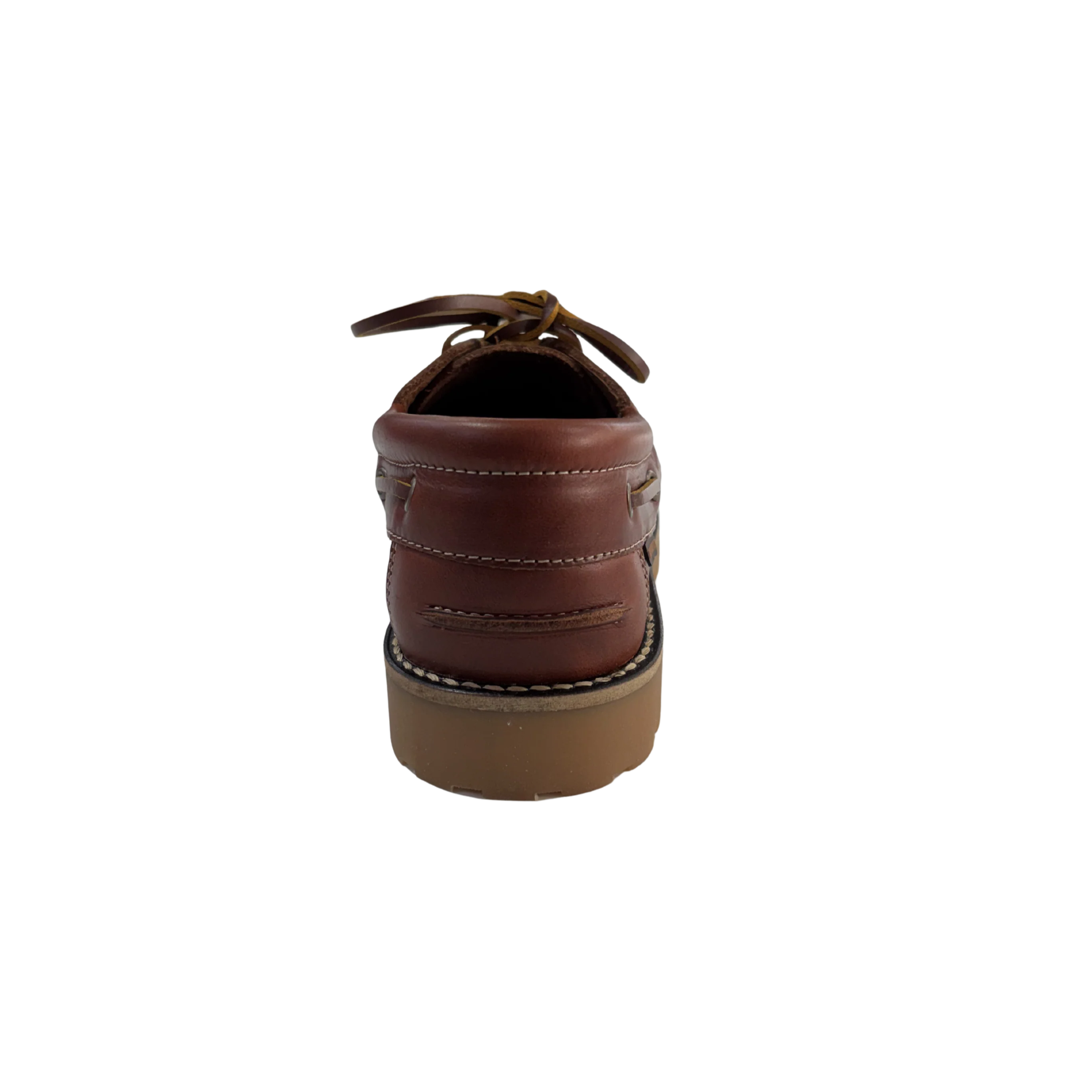 HOMBRE NÁUTICOS CLÁSICOS BENAVENTE CORDONES PIEL PULL BRANDY - Image 6