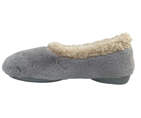 MUJER ZAPATILLAS DE ESTAR POR CASA 23103 AITANA GRIS - Image 3