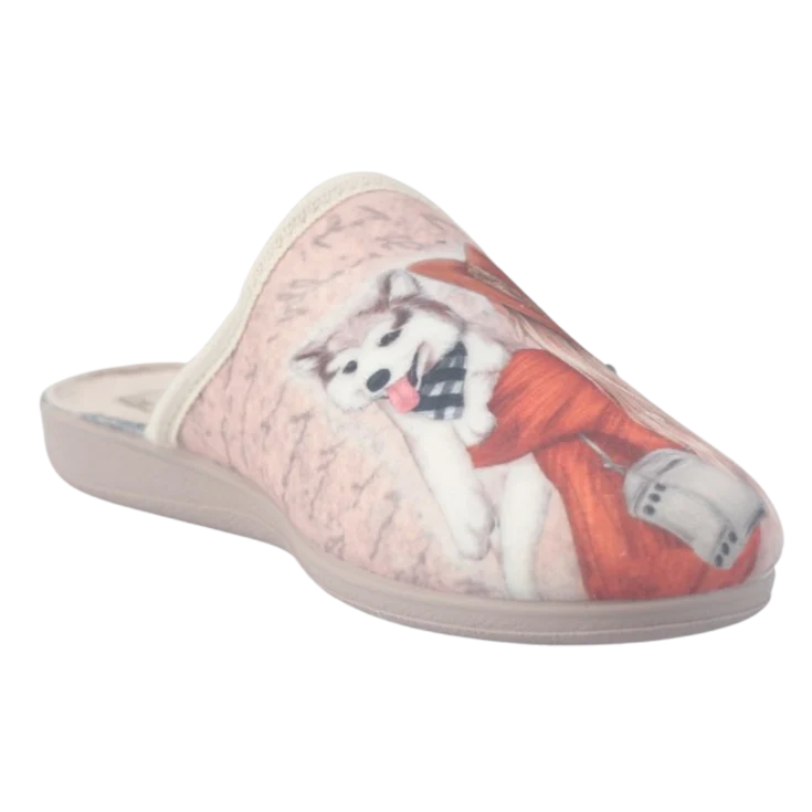 MUJER ZAPATILLAS DE ESTAR POR CASA 24501F3 SUAPEL CRUDO - Image 2