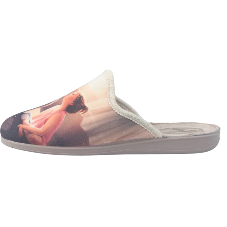 MUJER ZAPATILLAS DE ESTAR POR CASA 24501F4 SUAPEL BEIG - Image 3