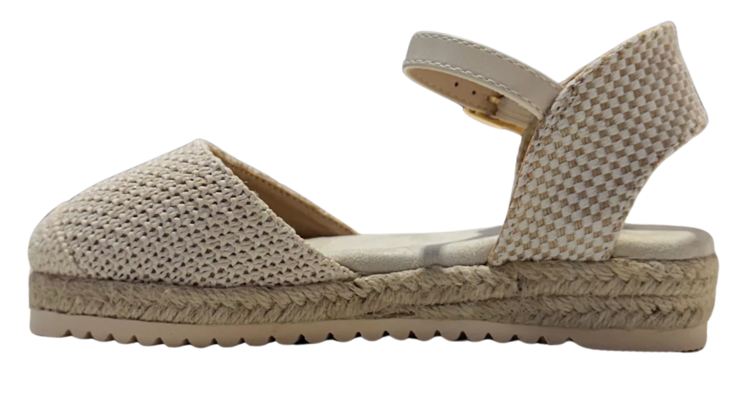 NIÑO ESPARTOS NIÑA TEXTIL BEIGE - Image 5
