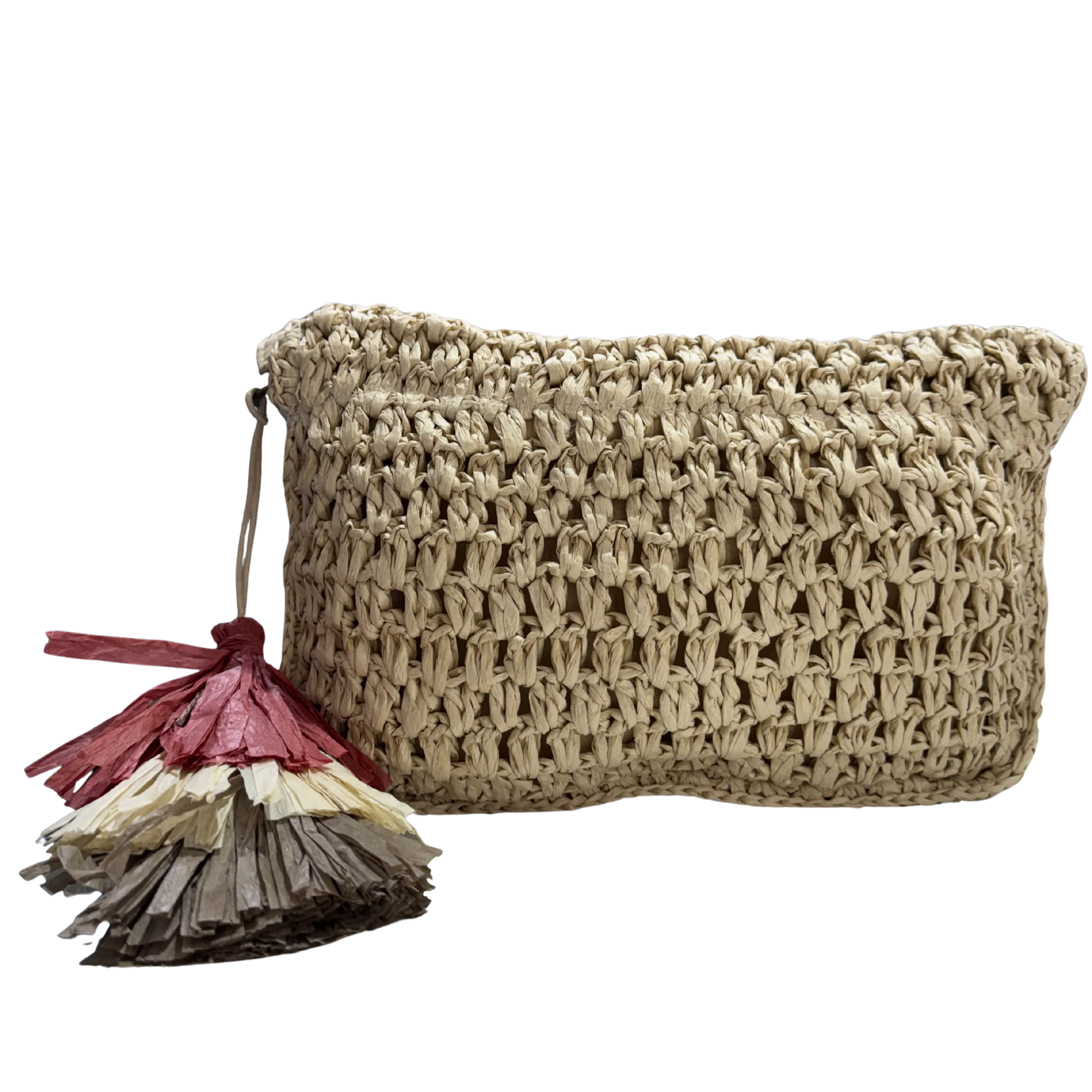 ACCESORIO BOLSO DIARIO RAFIA PAPEL NATURAL - Image 3