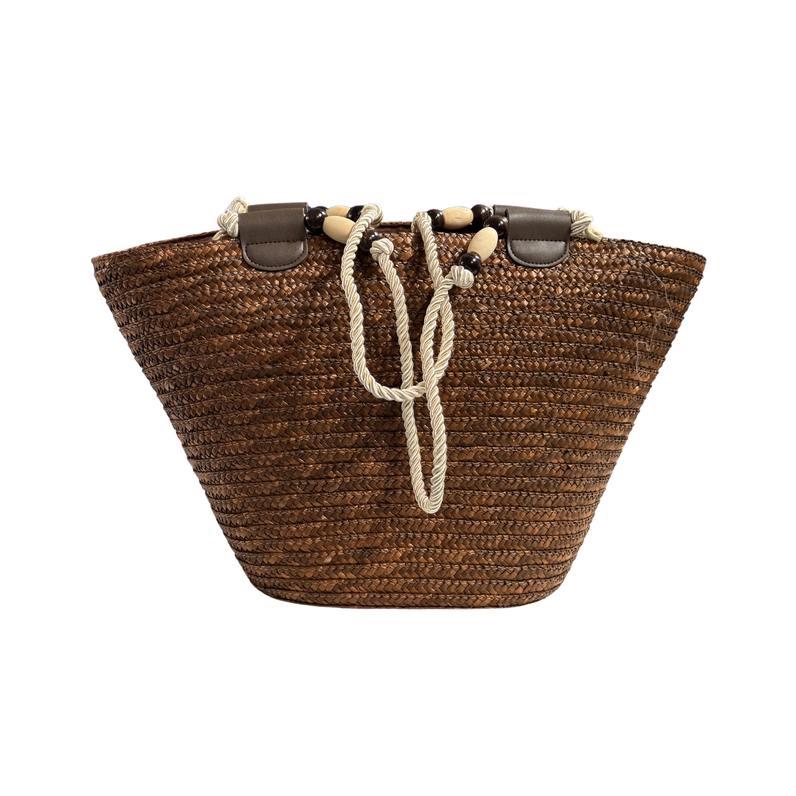 ACCESORIO BOLSO DIARIO STRAW MOKA - Image 3