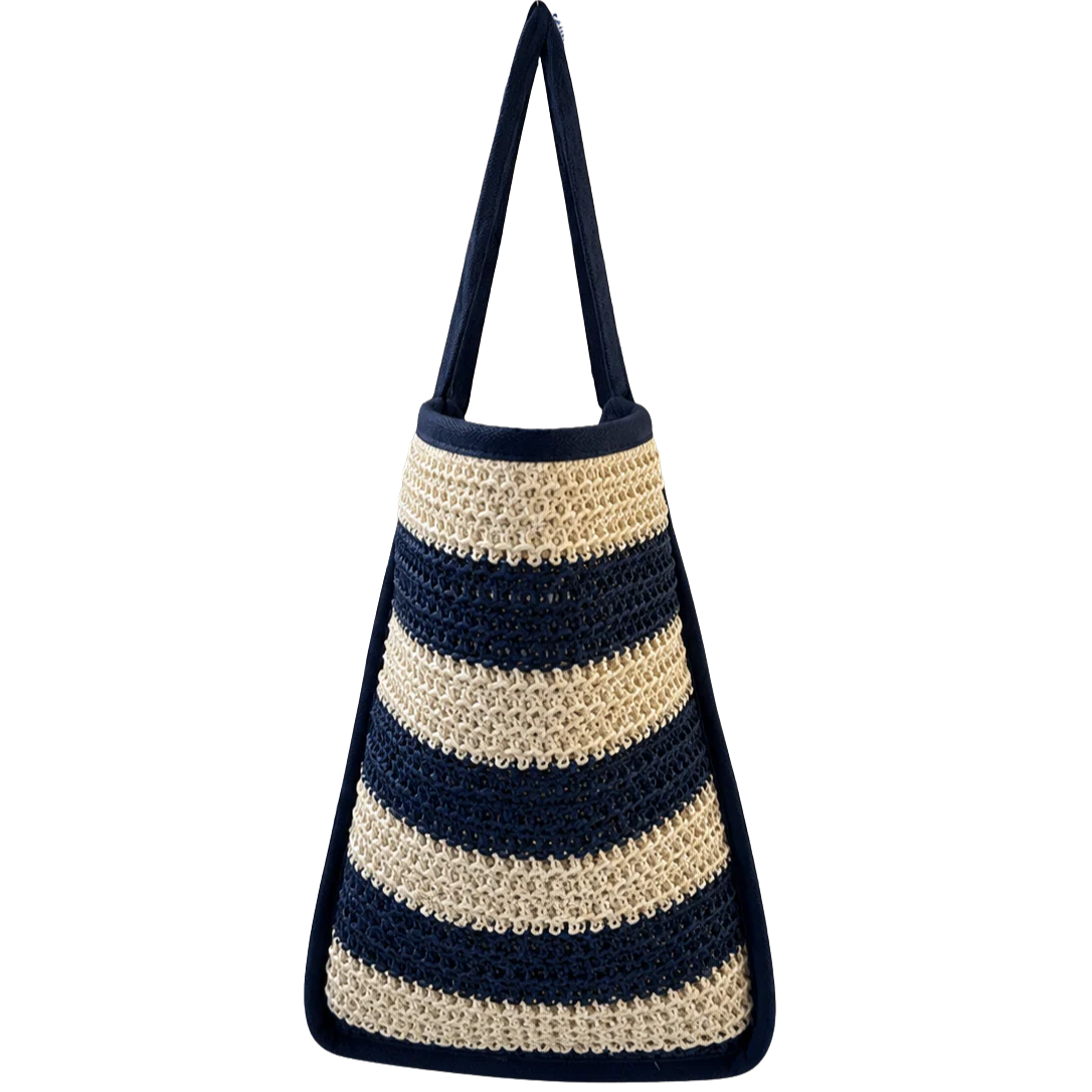 ACCESORIO BOLSOS DIARIO RAPUR RAYAS AZUL GRANDE - Image 4