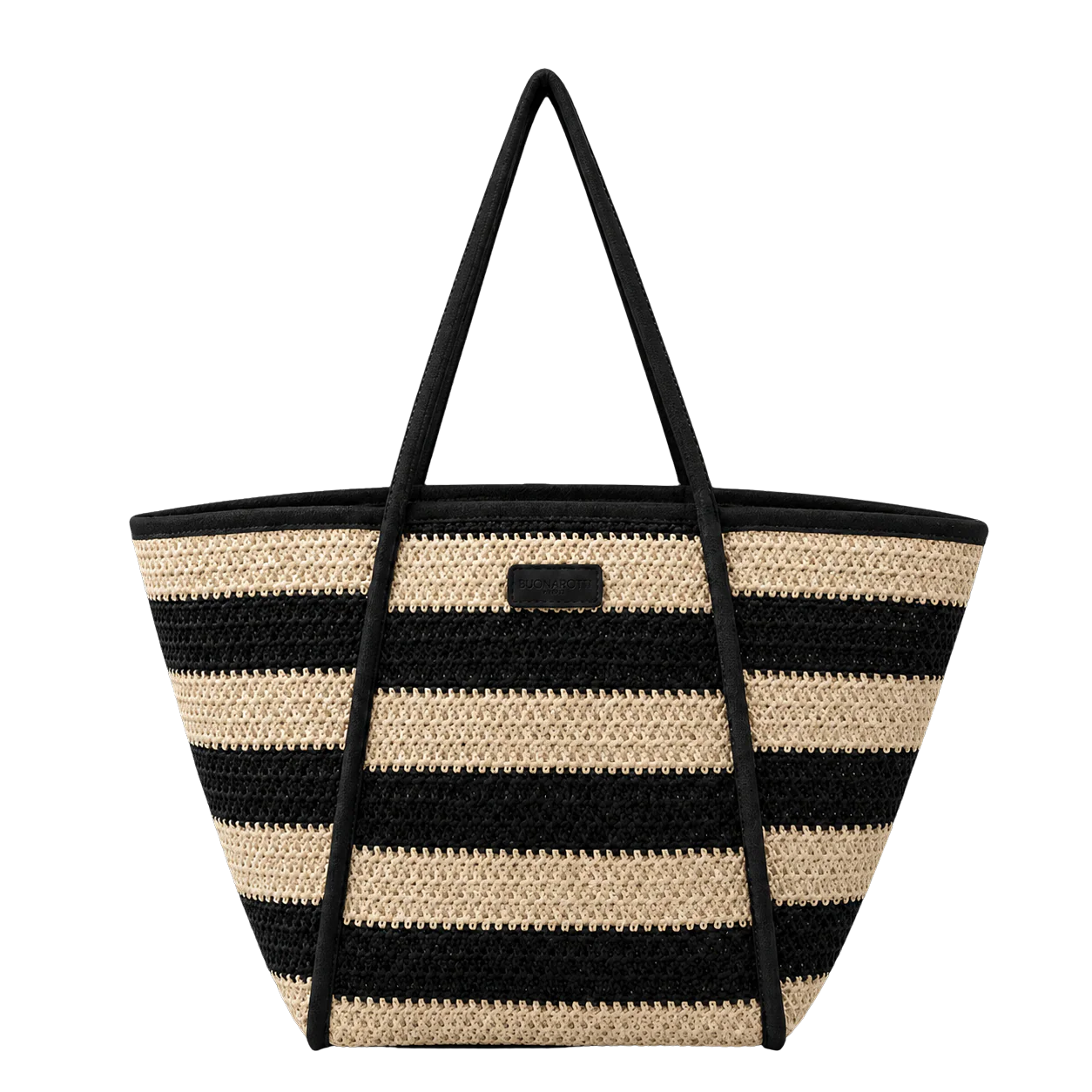 ACCESORIO BOLSOS DIARIO  RAPUR RAYAS NEGRO GRANDE - Image 3