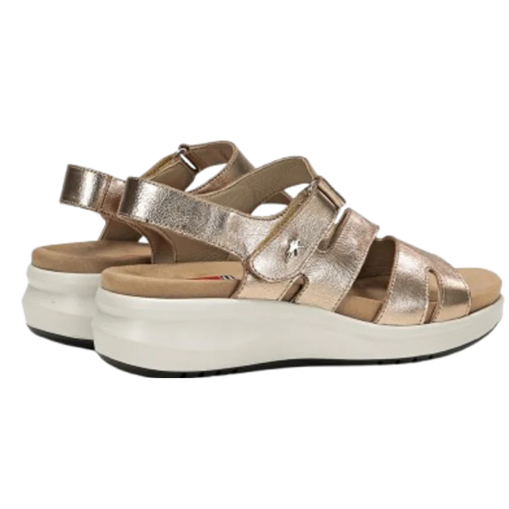 MUJER SANDALIA COMODA NIL LAMINADO CAVA - Image 3