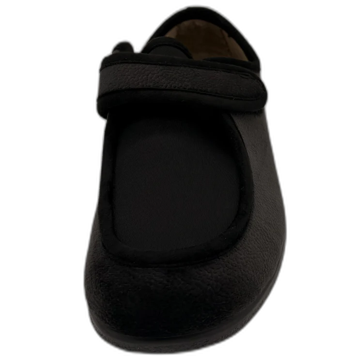 MUJER ZAPATILLAS DE ESTAR POR CASA ANACONDA (COPETE LICRA) NEGRO - Image 2