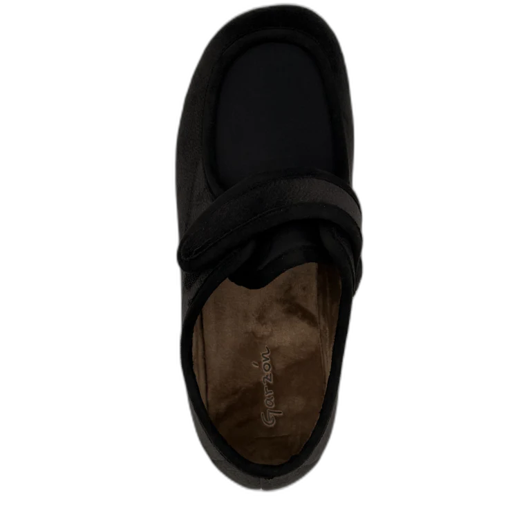 MUJER ZAPATILLAS DE ESTAR POR CASA ANACONDA (COPETE LICRA) NEGRO - Image 3