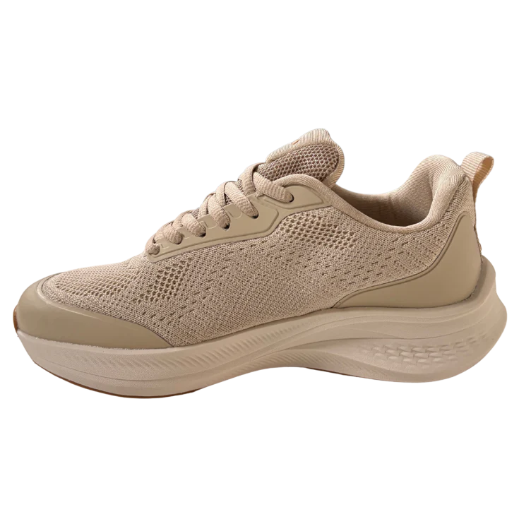 MUJER DEPORTIVA ZAPATO TEXTIL BEIGE - Image 3