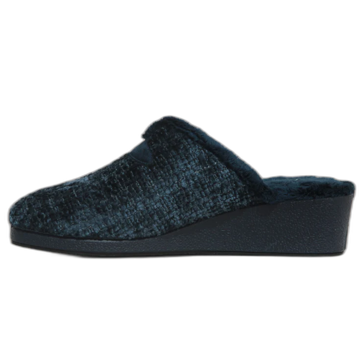 MUJER ZAPATILLAS DE ESTAR POR CASA BALMES (ZCO.CHAPA-SIN BANDA) MARINO - Image 3