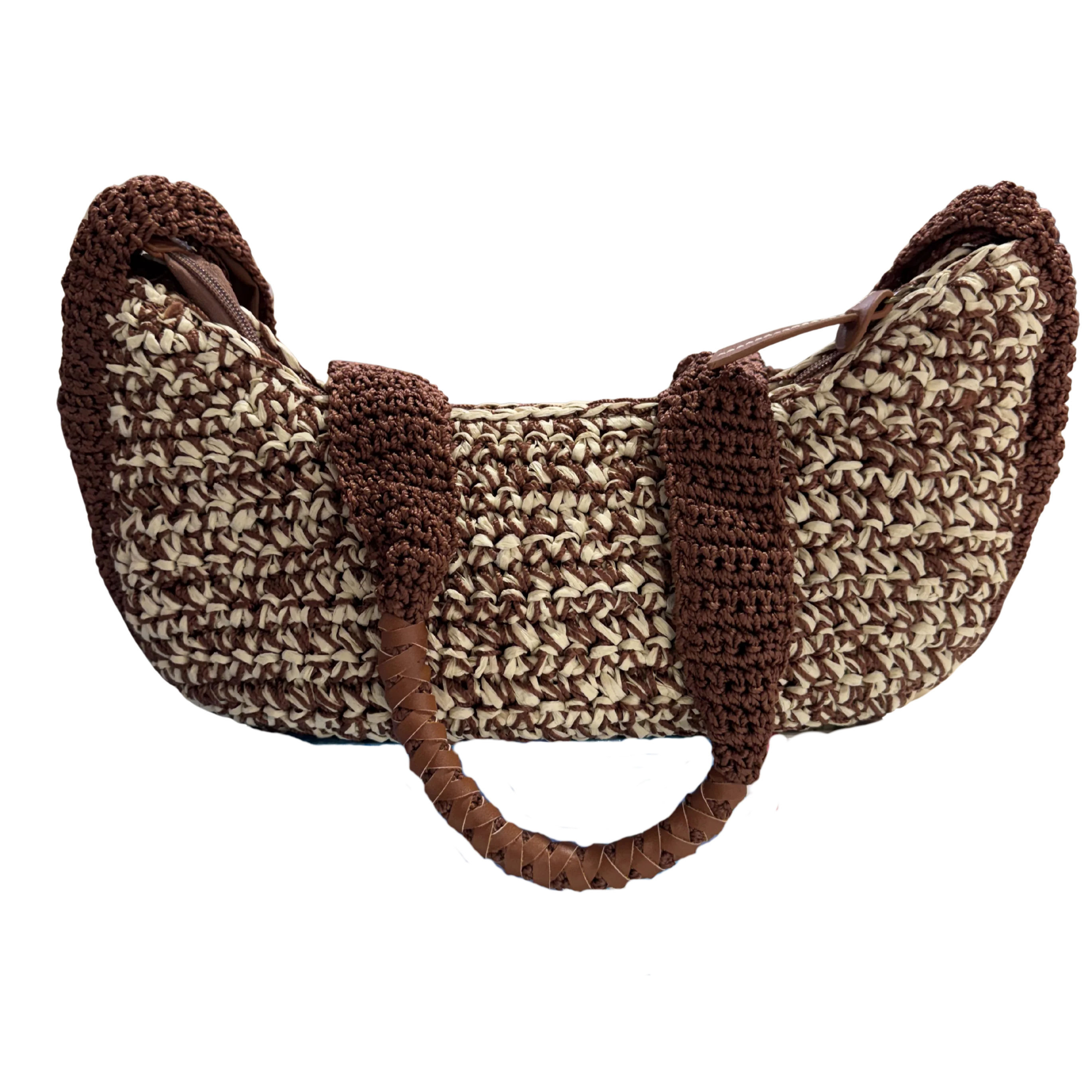 ACCESORIO BOLSO DIARIO MACRAME CUERO - Image 5