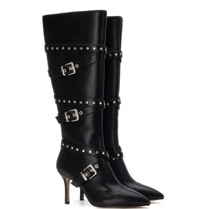 MUJER BOTA TACON FINO CORCEGA XTI NEGRO - Image 4