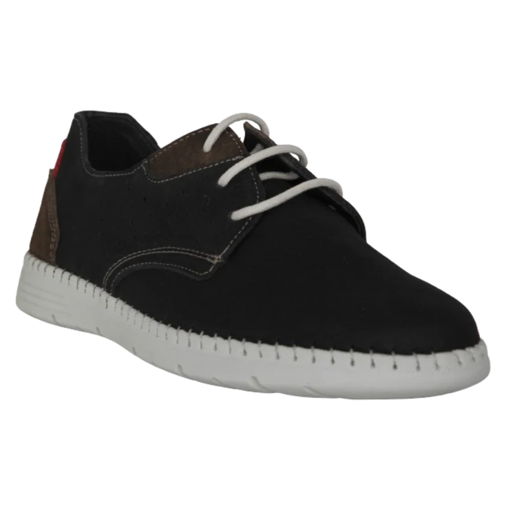 HOMBRE CASUAL ZAPATOS DARI NOBUCK MARINO - Image 2