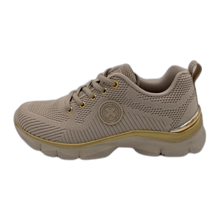 MUJER DEPORTIVA ZAPATO TEXTIL BEIGE 143614 - Image 4