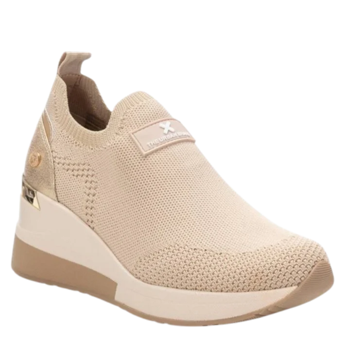 MUJER DEPORTIVA ZAPATO TEXTIL BEIGE 143718 - Image 2