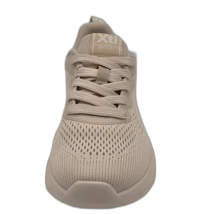 MUJER DEPORTIVA ZAPATO TEXTIL BEIGE 145054 - Image 4