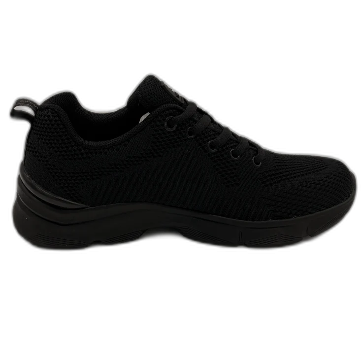 MUJER DEPORTIVA ZAPATO TEXTIL NEGRO 143614