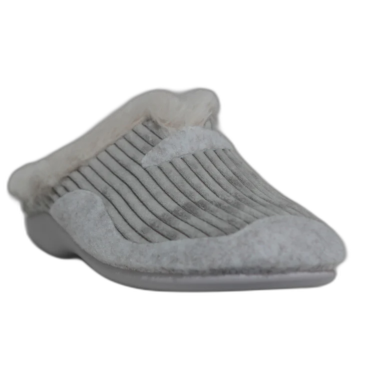 MUJER ZAPATILLAS DE ESTAR POR CASA FARM (ZCO.CHAPA-BANDA) TAUPE-ARENA - Image 2