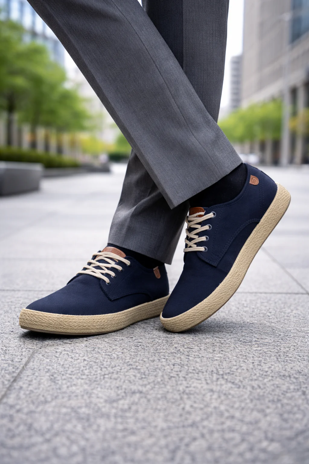 HOMBRE CRB ZAPATO CASUAL CANVI MARINO - Image 2