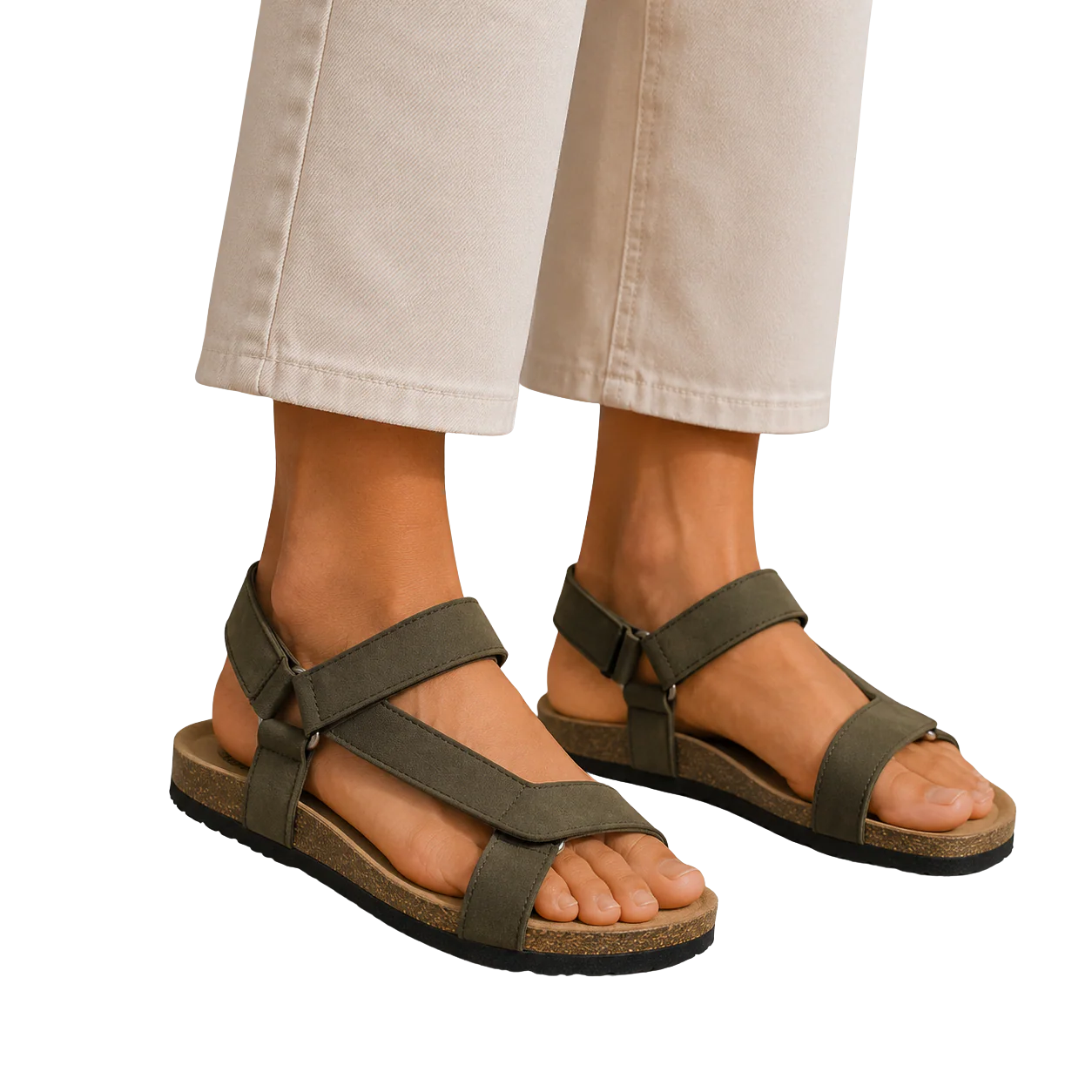 HOMBRE SANDALIA VELERIS KHAKI