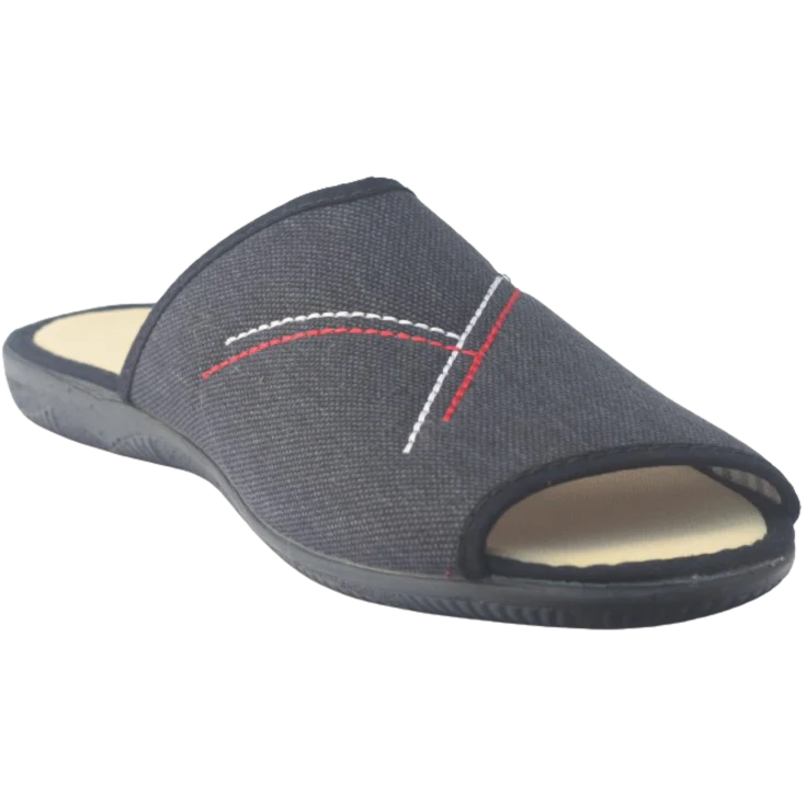 HOMBRE ZAPATILLAS DE ESTAR POR CASA JARAMA MARINO - Image 2