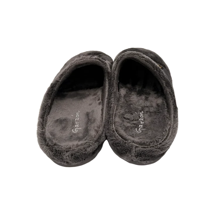 HOMBRE ZAPATILLAS DE ESTAR POR CASA MONTLIS (B. FRASE / ROBOT) GRIS OSC. - Image 4