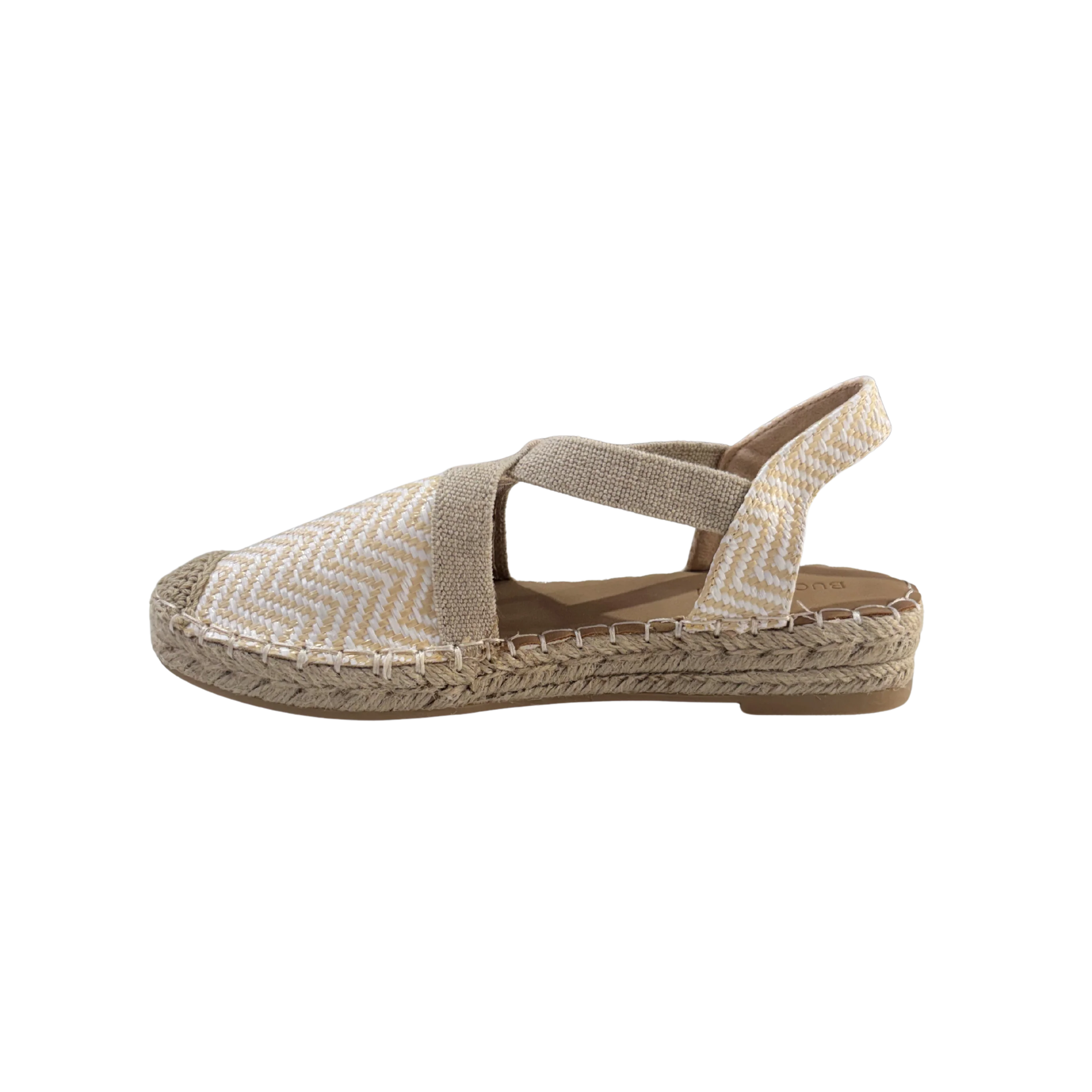 MUJER  ESPARTO PLANA AMALFI BEIGE - Image 6