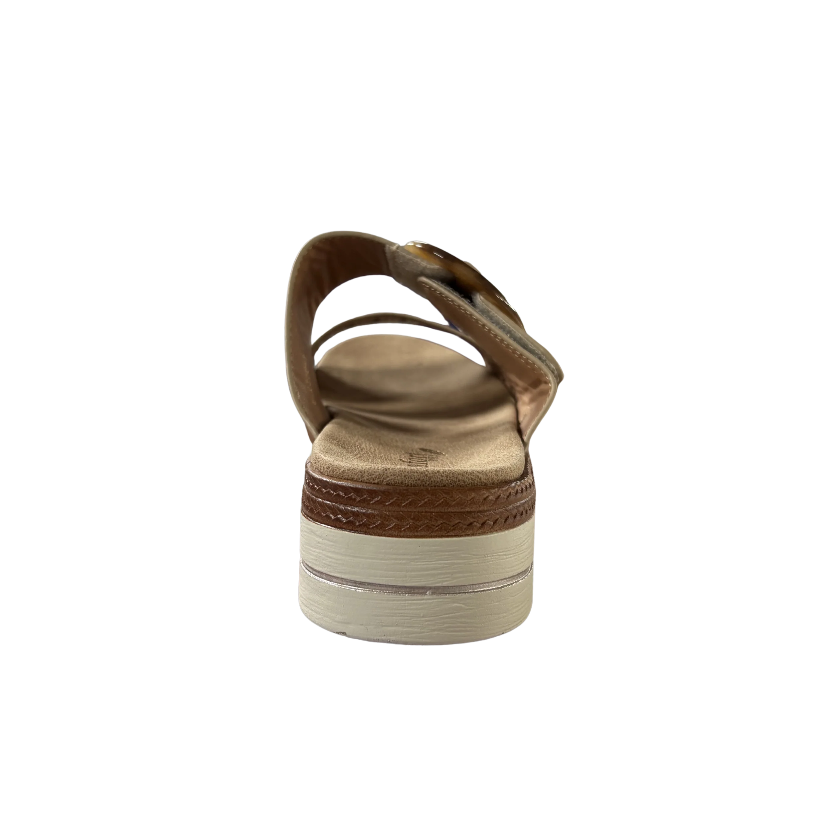 MUJER SANDALIA COMODO  BEIGE RELIEVE - Image 5