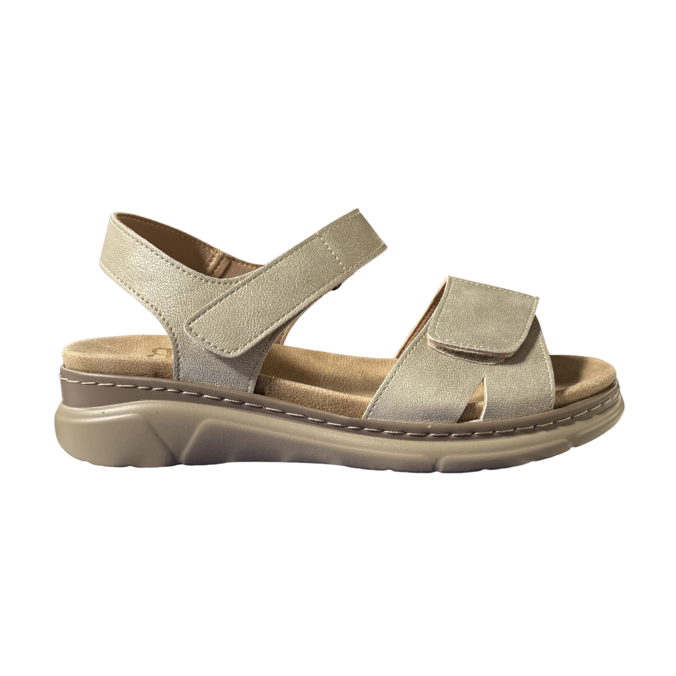 MUJER SANDALIA COMODO BEIGE - Image 3