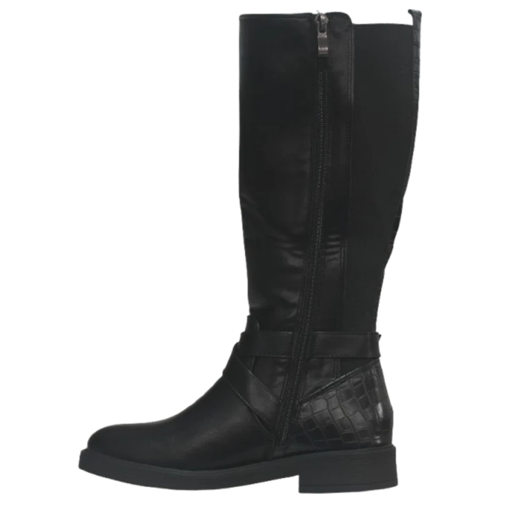 MUJER SBPL BOTA ELASTICO DESTELLO NEGRO - Image 3