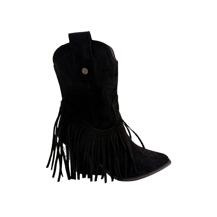 MUJER SBVQ BOTIN COWBOY TEXAS NEGRO - Image 2
