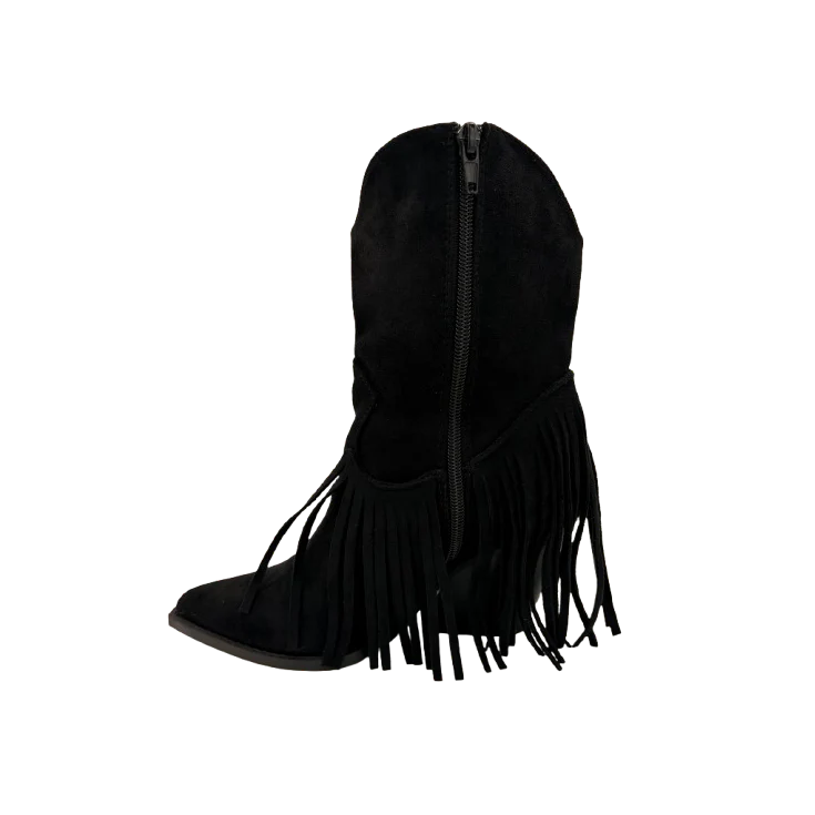 MUJER SBVQ BOTIN COWBOY TEXAS NEGRO - Image 3