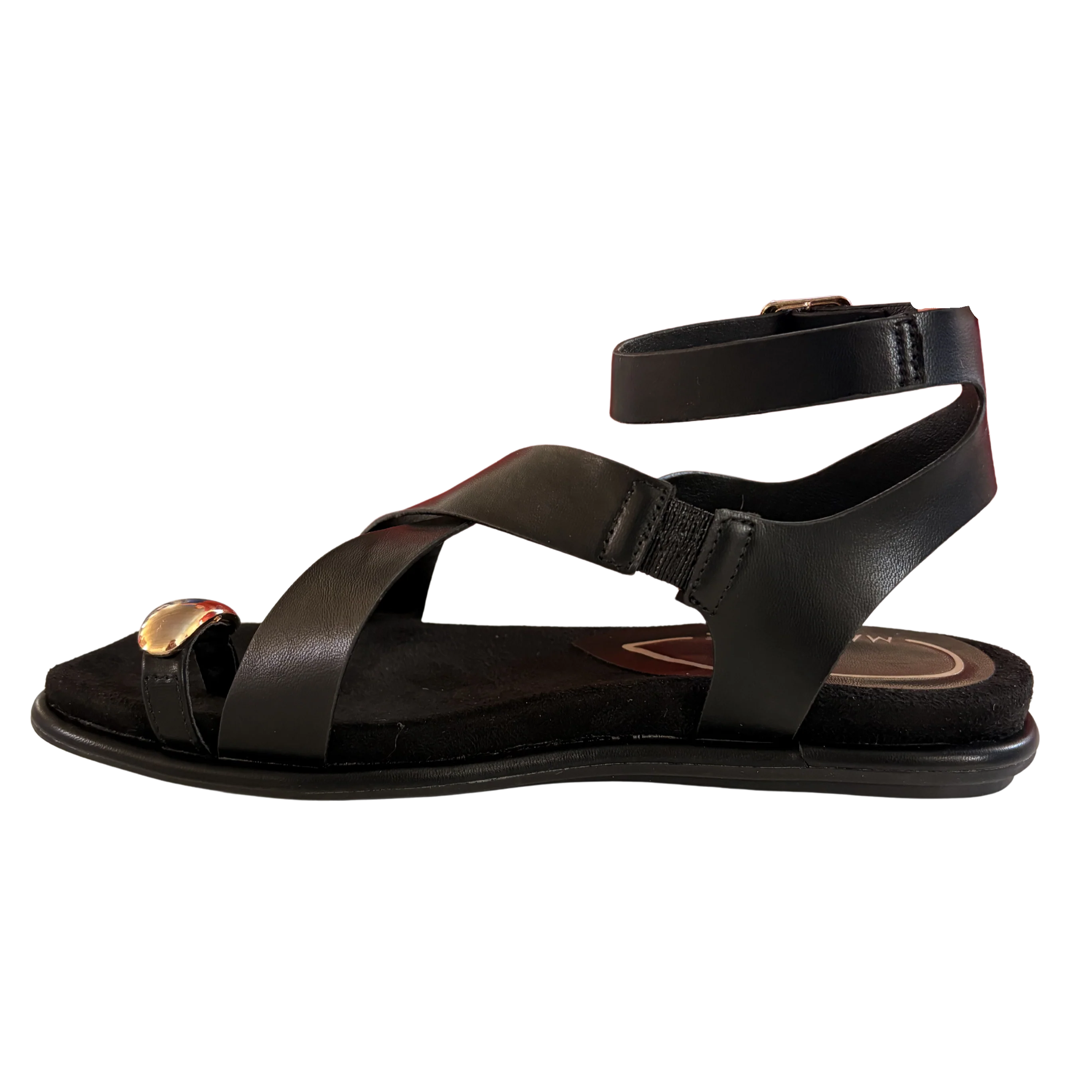 MUJER SPL SANDALIA PLANA COTTON NEGRO - Image 5