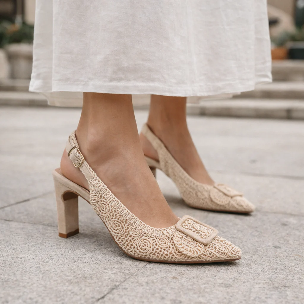 MUJER SSLM SALON ALMENDRA BEIGE - Image 2