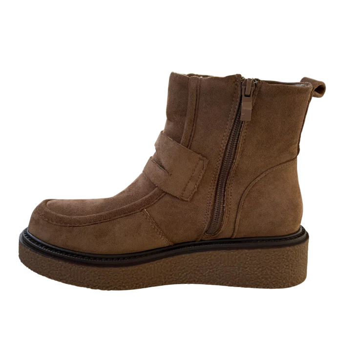 MUJER SXTM BOTIN PLATAFORMA FLEXA KHAKI - Image 4