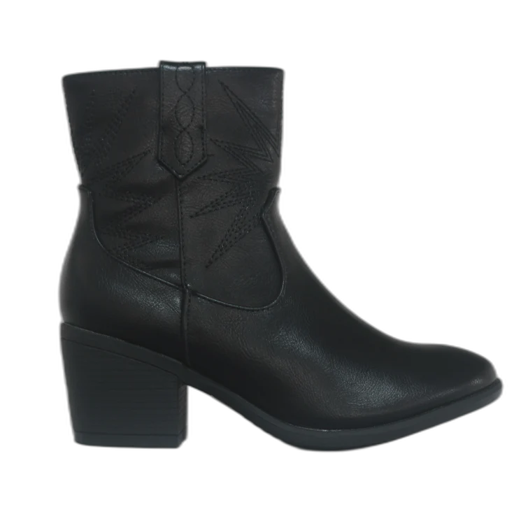 MUJER SXTM BOTIN TACON MEDIO BERLIN NEGRO - Image 2