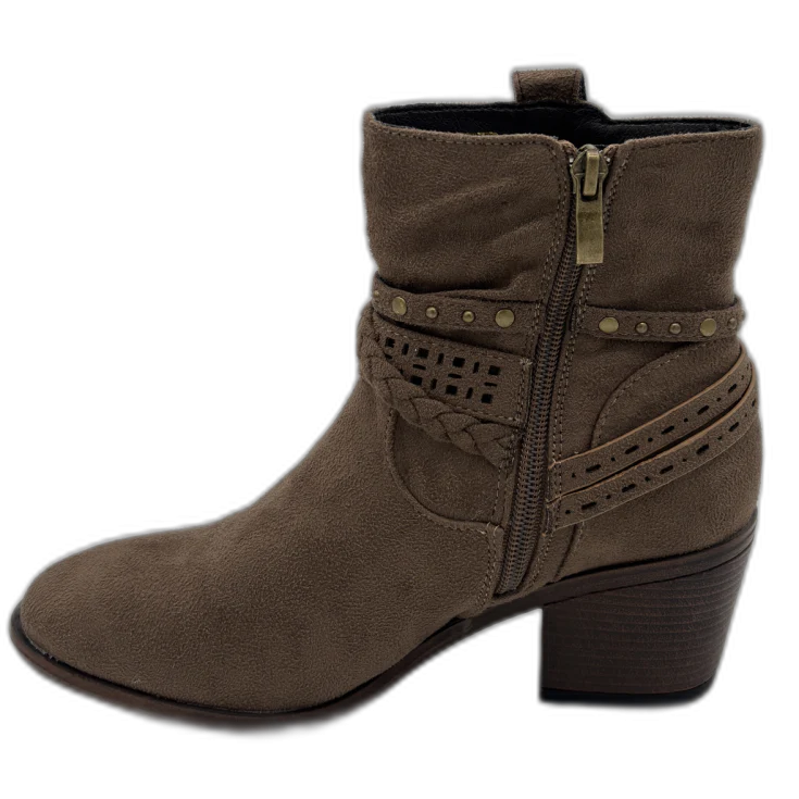 MUJER SXTM BOTIN TACON MEDIO URBAN TAUPE - Image 4