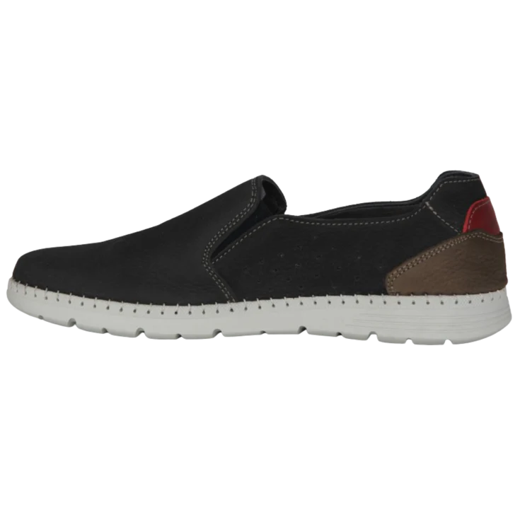 HOMBRE CASUAL ZAPATOS PEP NOBUCK MARINO - Image 3