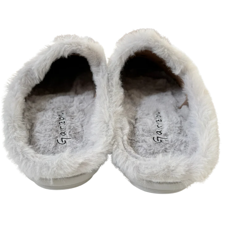 MUJER ZAPATILLAS DE ESTAR POR CASA PICOS (B. RATON / RATITA) MARFIL-GRI - Image 3