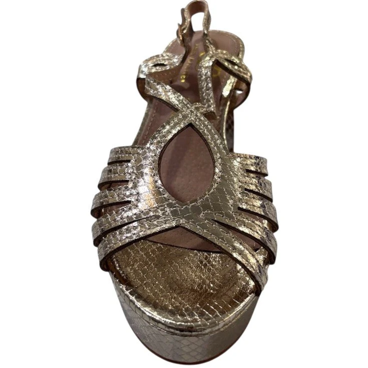 MUJER SANDALIA VENTARA SERPIENTE ORO - Image 2