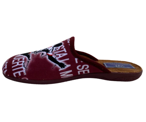 HOMBRE ZAPATILLAS DE ESTAR POR CASA SEVILLA ROJO - Image 3