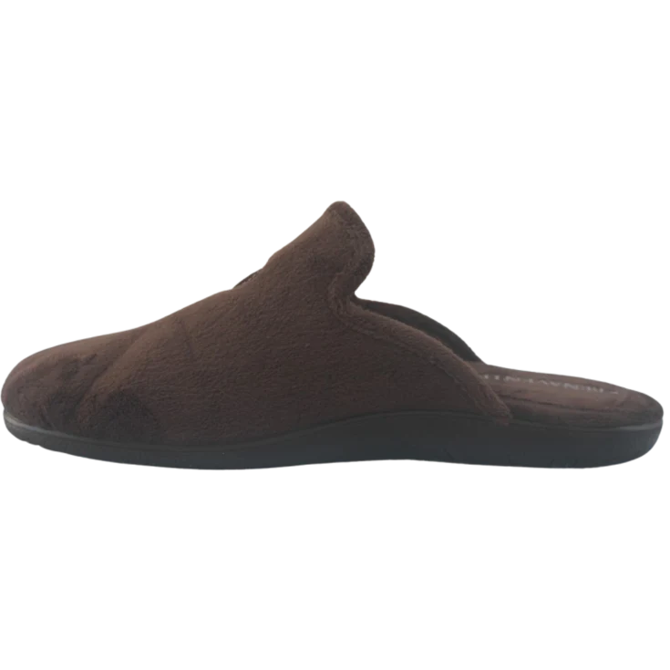 HOMBRE ZAPATILLAS DE ESTAR POR CASA SUAPEL MARIN MARRON - Image 3