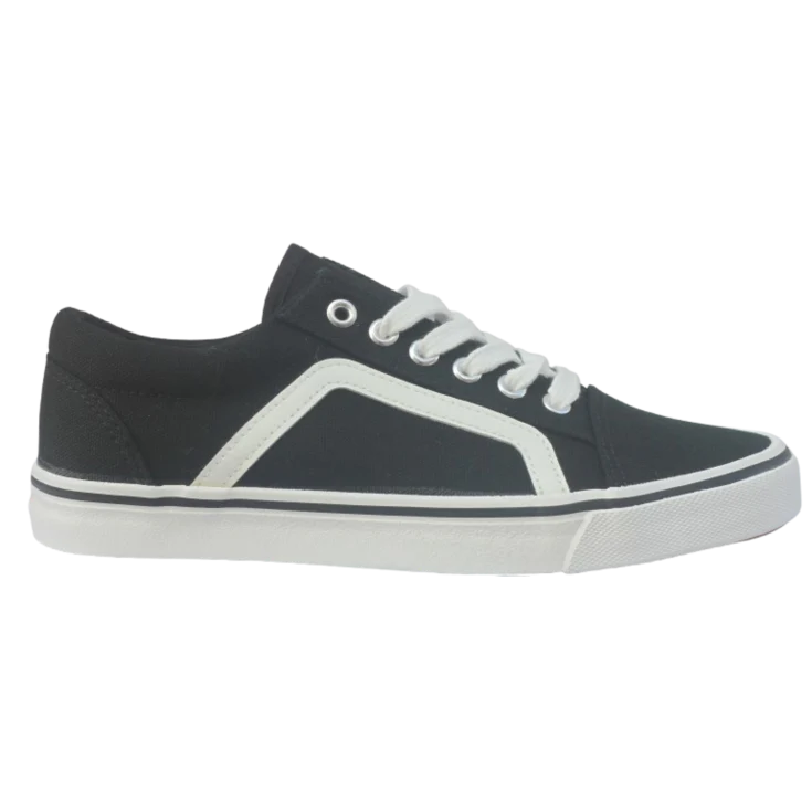 MUJER DEPORTIVA SUEDE NEGRO LONA