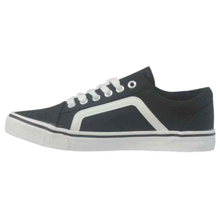 MUJER DEPORTIVA SUEDE NEGRO LONA - Image 3