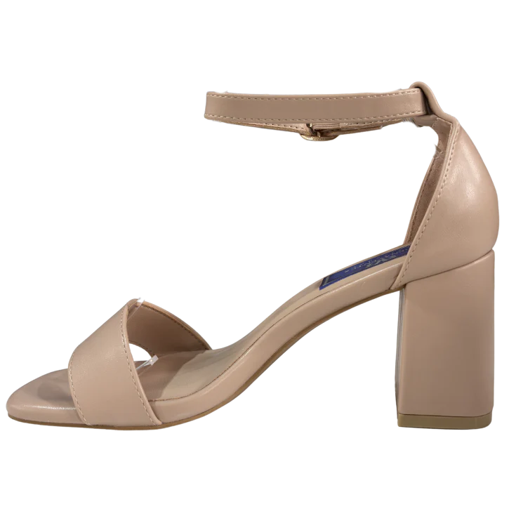 MUJER TACON SANDALIA FIESTA BEIGE - Image 5