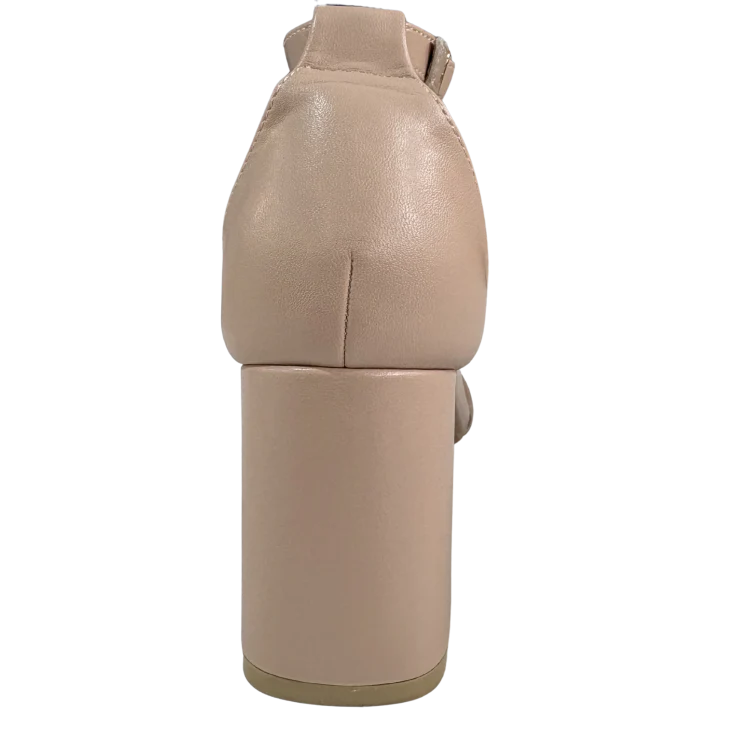MUJER TACON SANDALIA FIESTA BEIGE - Image 6