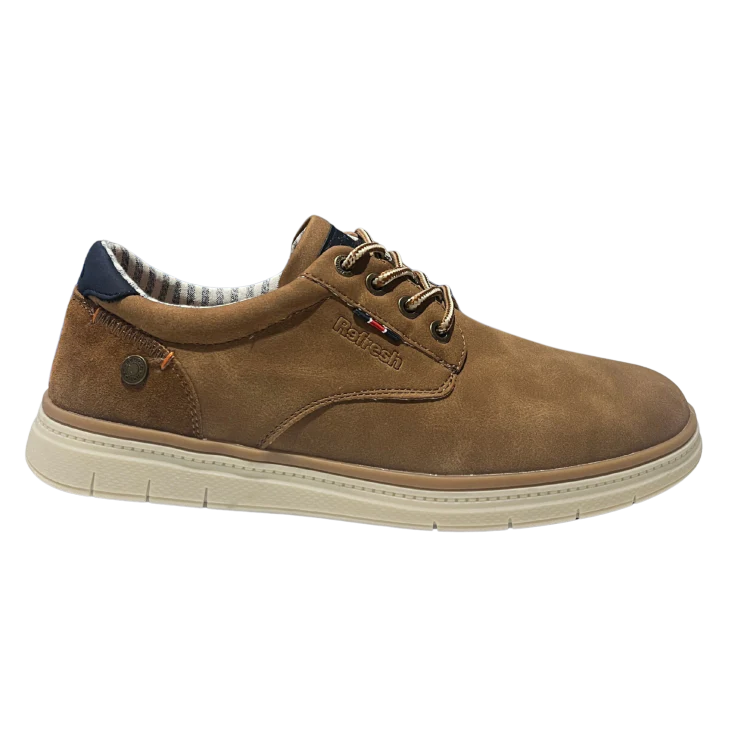 HOMBRE CASUAL ZAPATO MILAN CAMEL - Image 2