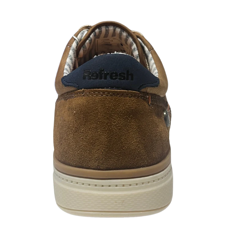 HOMBRE CASUAL ZAPATO MILAN CAMEL - Image 5