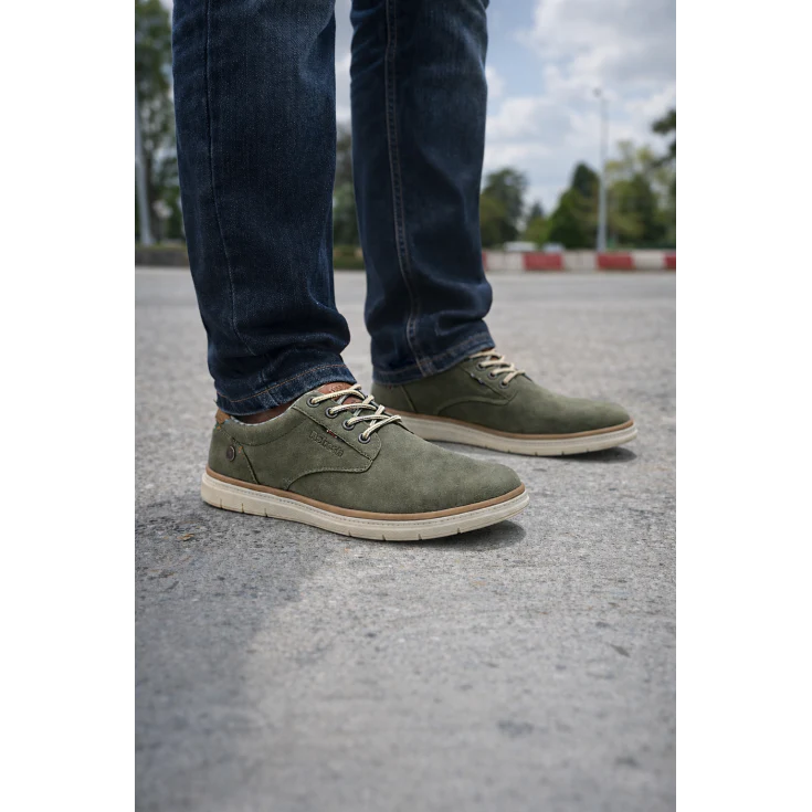 HOMBRE CASUAL ZAPATO MILAN KAKI - Image 5